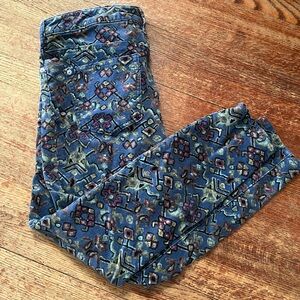 Pilcro and the Letterpress by Anthropologie High Ride Skinny Corduroy Pants